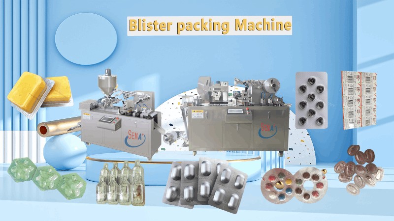 Liquid blister packing machine