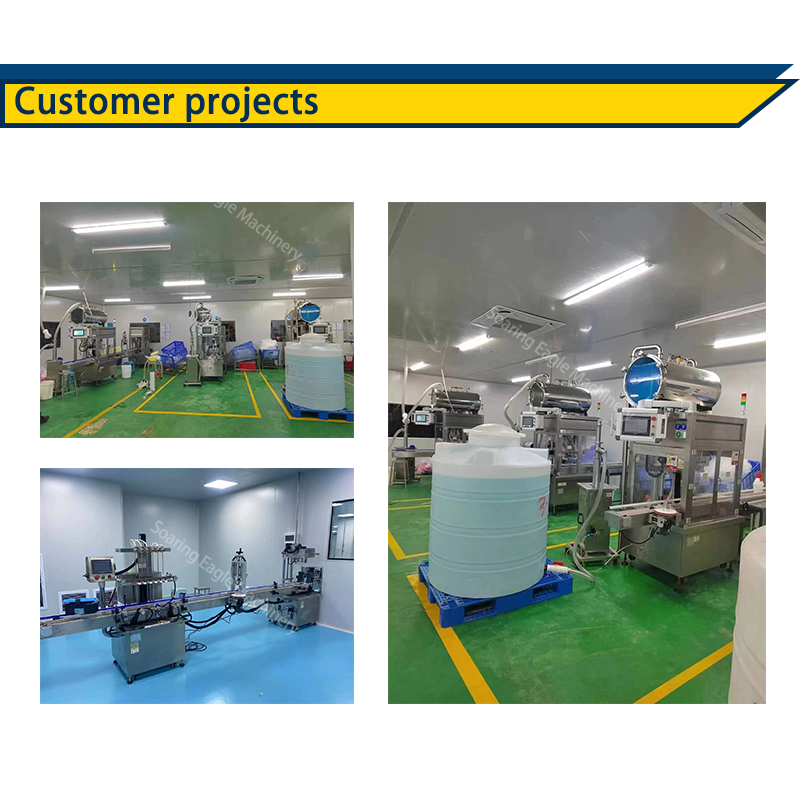 Fully automatic high-speed bottled 5ml 10ml 20ml beauty liquid filling and capping machine