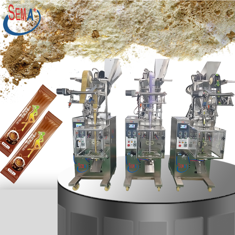 Automatic High Speed Plastic Pouch Sachet Soy Milk Powder Stick Single Lane Packing Machine