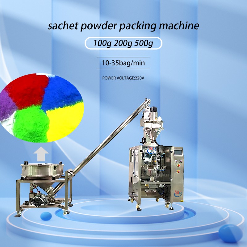 Hot sell 100g 500g pouch bag powder sachet packing machine