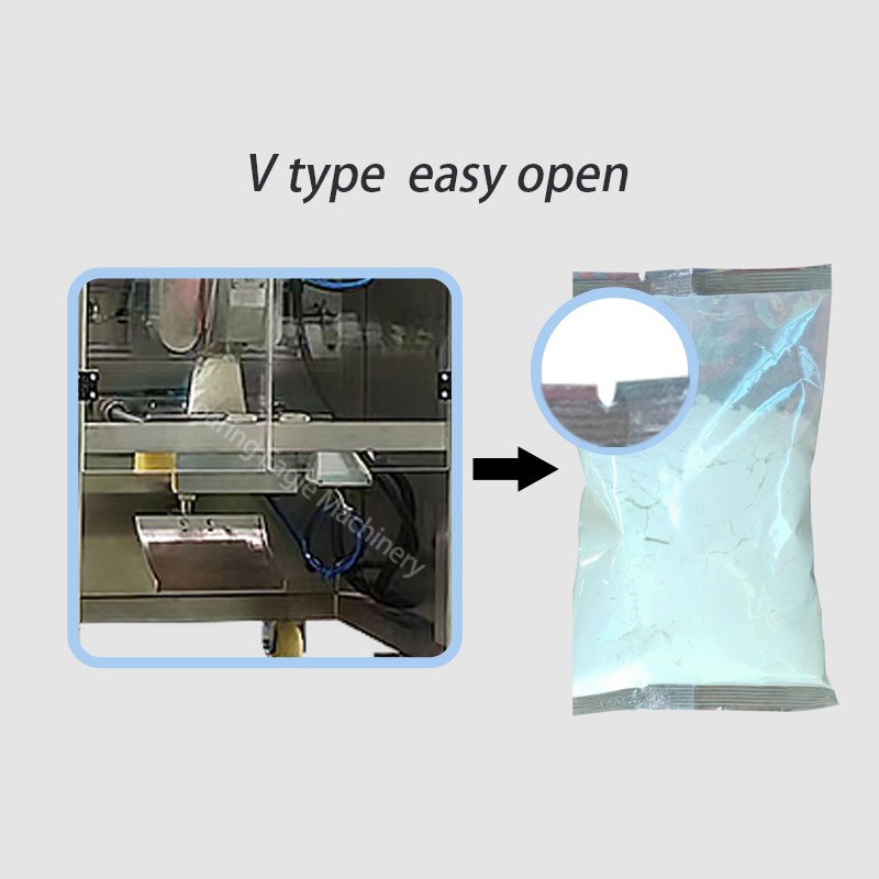 Hot sell 100g 500g pouch bag powder sachet packing machine