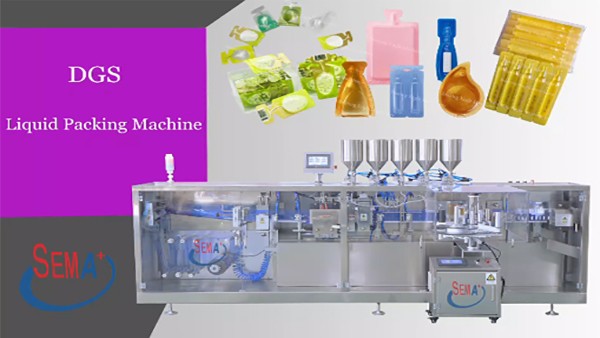 Automatic liquid ampoule forming filling sealing packing machine