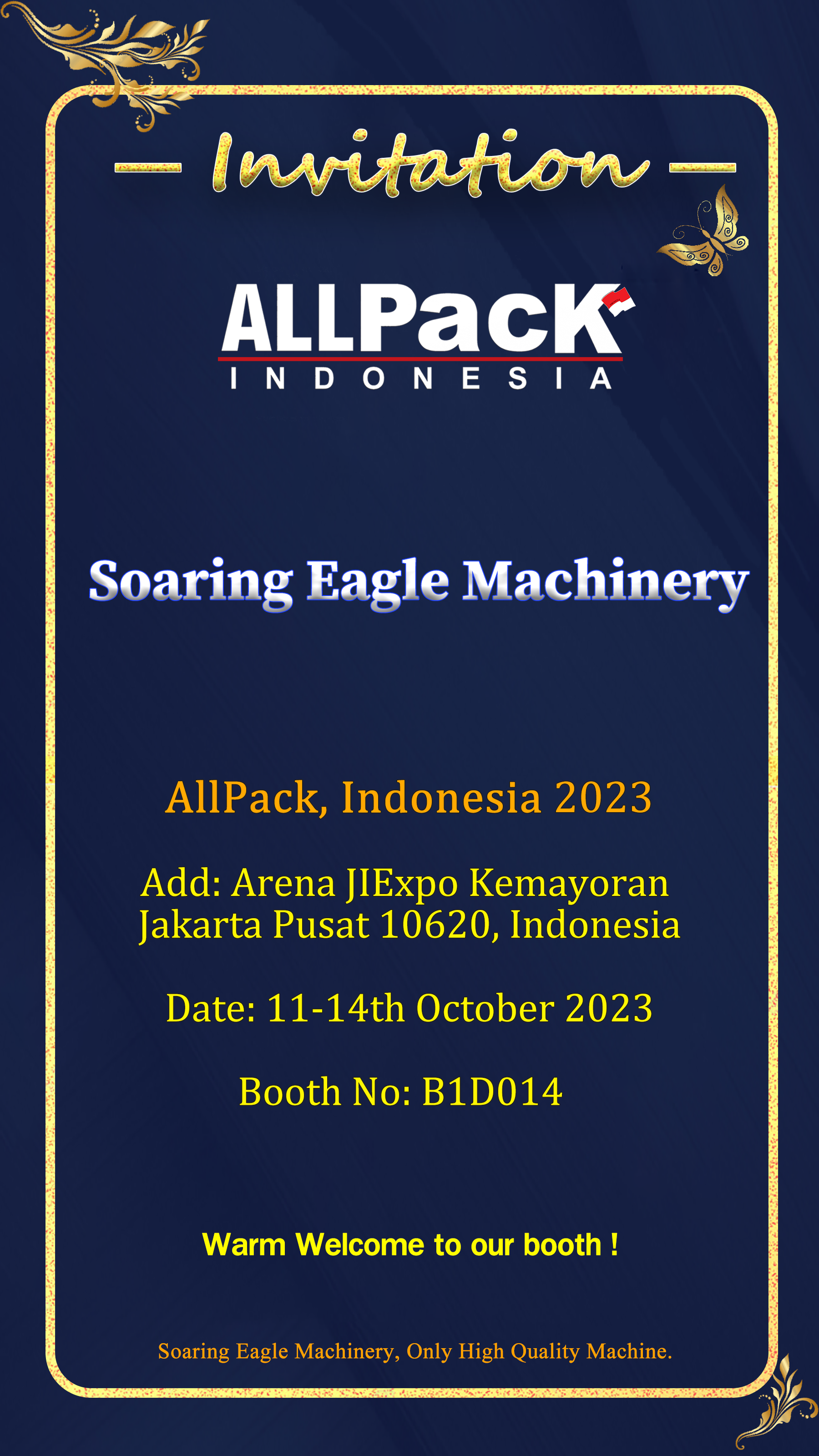 Warm welcome to our Indonesia booth