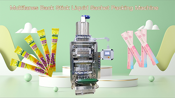 Multi lanes sachet packing machine