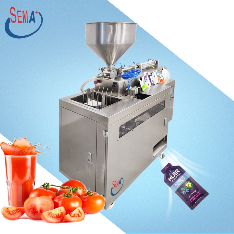 Paste jam filling machine viscous liquid paste automatic packaging machine