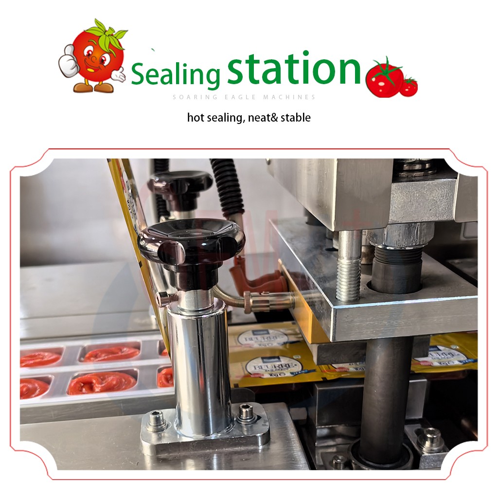 Honey bubble BBQ sauce blister packaging machine olive oil chocolate jam tomato sauce liquid packaging machine