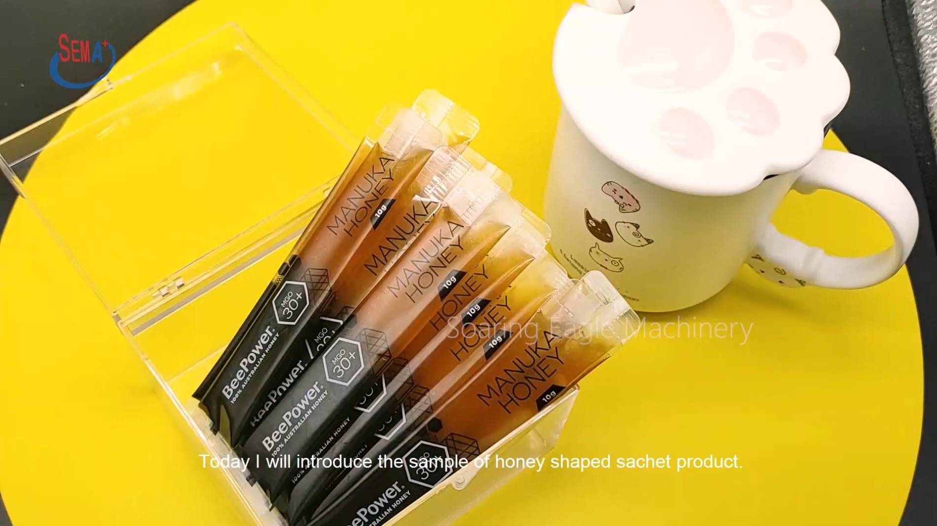 Autoatic honey sachet packing machine