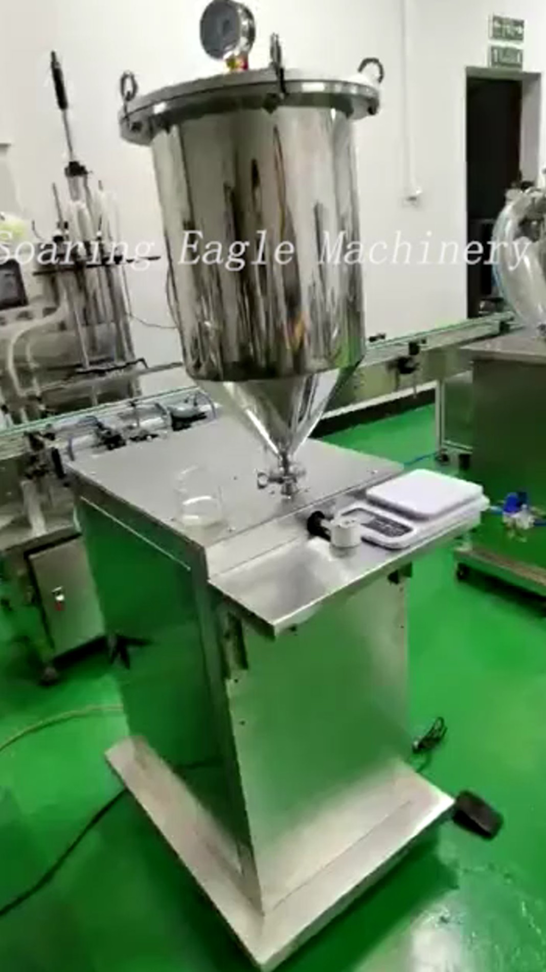 Syringe filling machine for 60ml