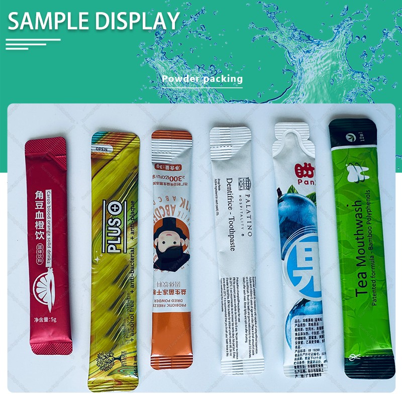 High quality cream paste 15g 20g shaped sachet packing machine
