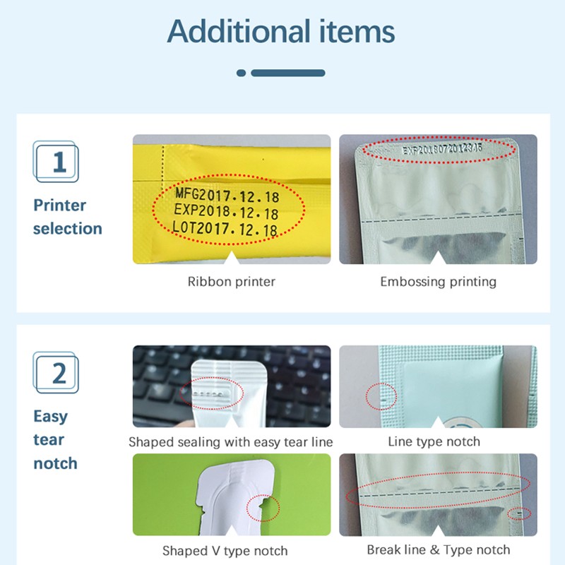 High quality cream paste 15g 20g shaped sachet packing machine