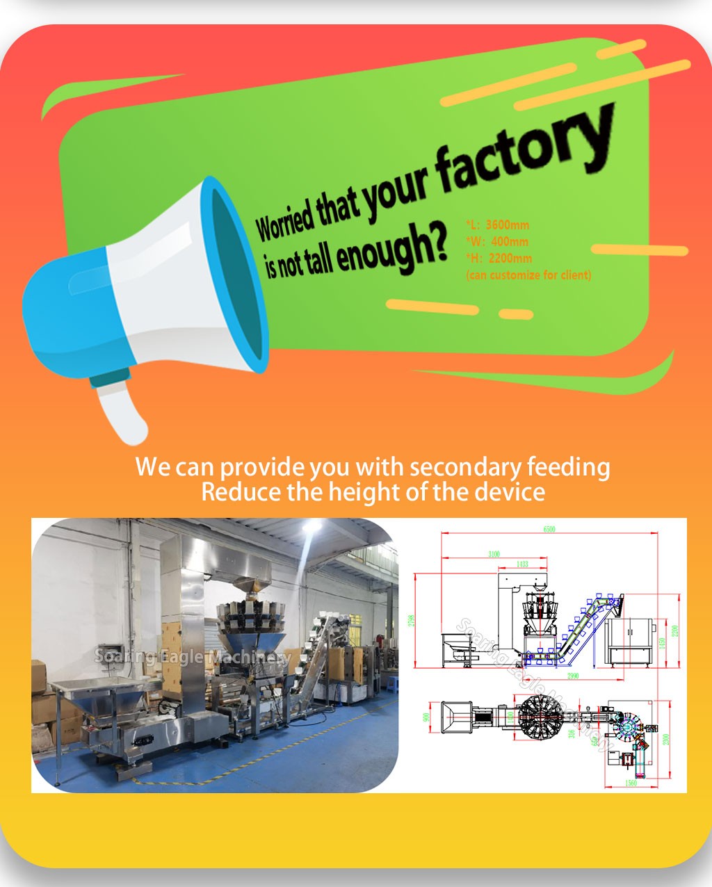 Multi heads vertical quantitative multi-function packaging nut food rice candy filling chips pouch sachet packing machine