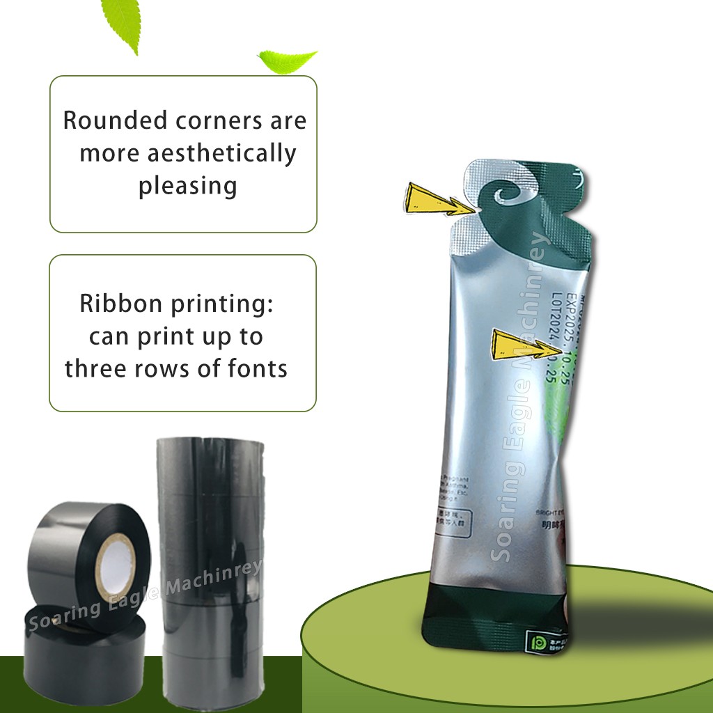 Multifunctional shaped liquid cream vertical packing machine sachet shower gel filling and sealing machine