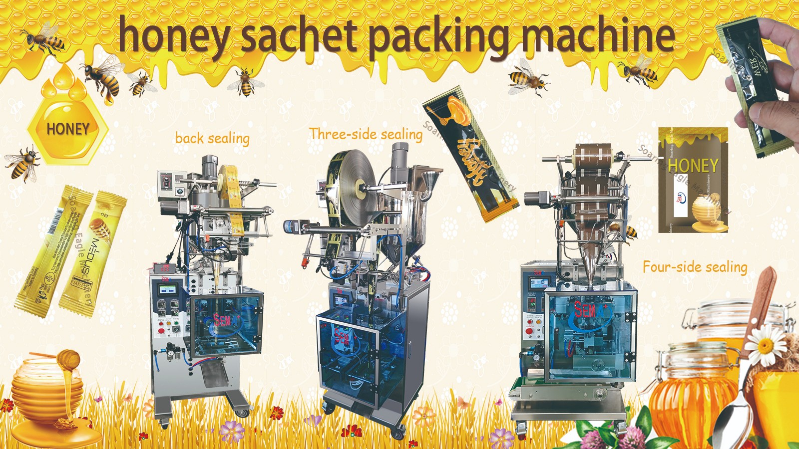 Hot Sale Honey Packaging Industry: Introducing the Advanced Honey Sachet Packing Machine