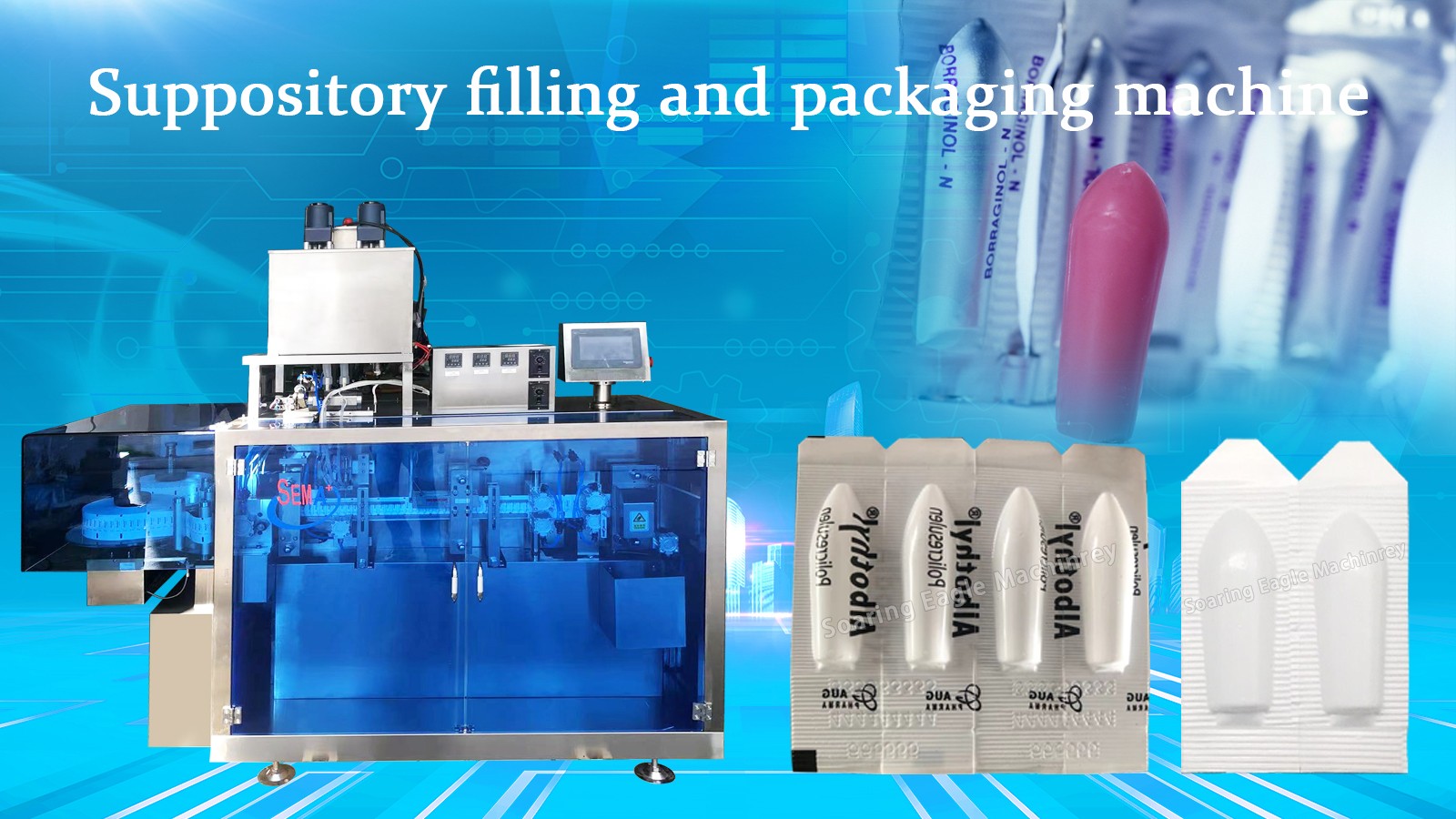 Fully Automatic Suppository Production Line Suppository Filling Machine #SuppositoryFillingMachine