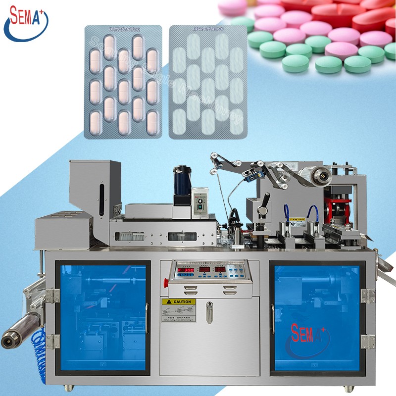 Pharmaceutical tablet pill capsule medical medicine blister packing machine