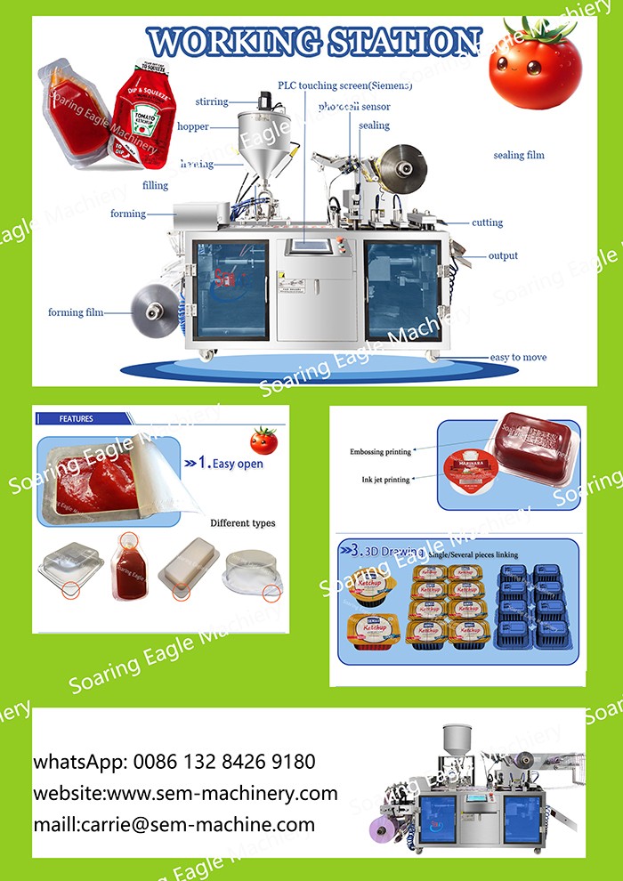Tomato Sauce Packing Machine