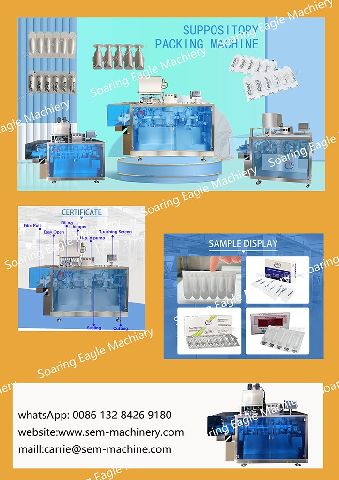Suppository packing machine