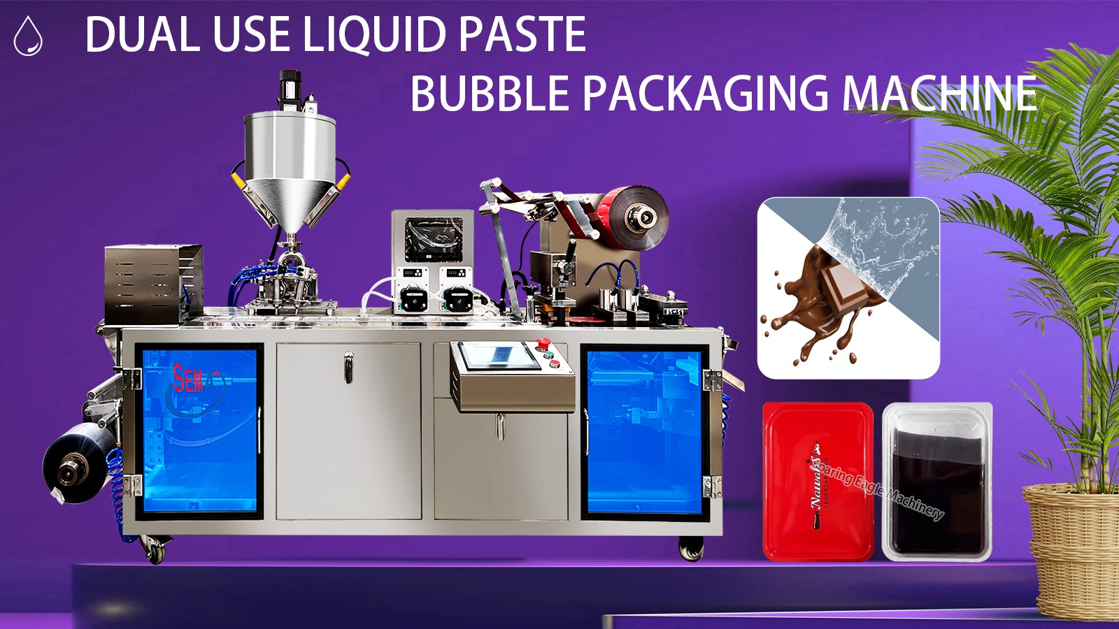 Packing machine for perfume packing