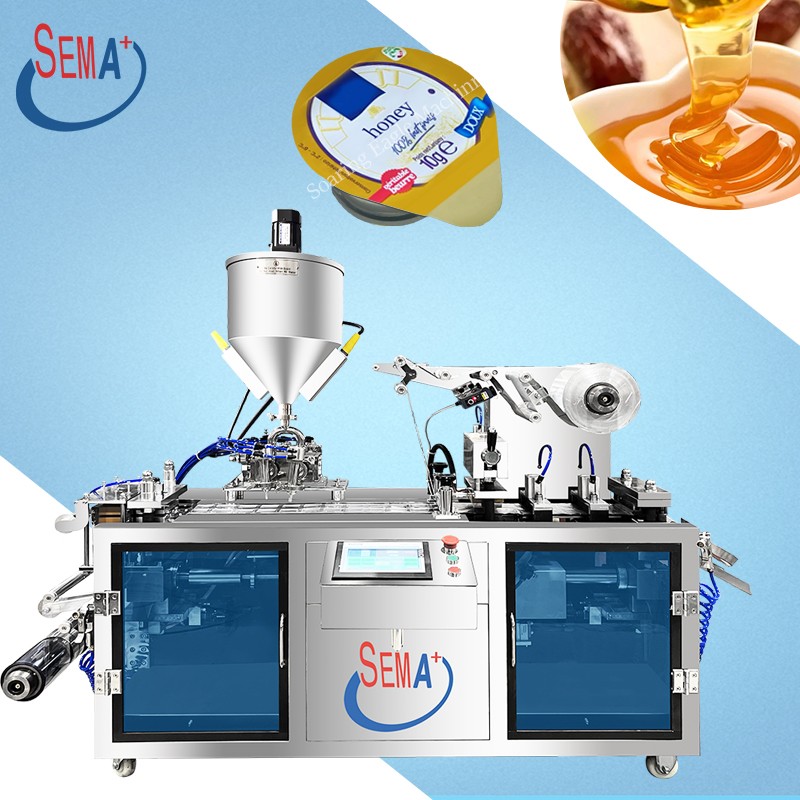 10ml Olive oil liquid juice food forming filling sealing blister packing machine