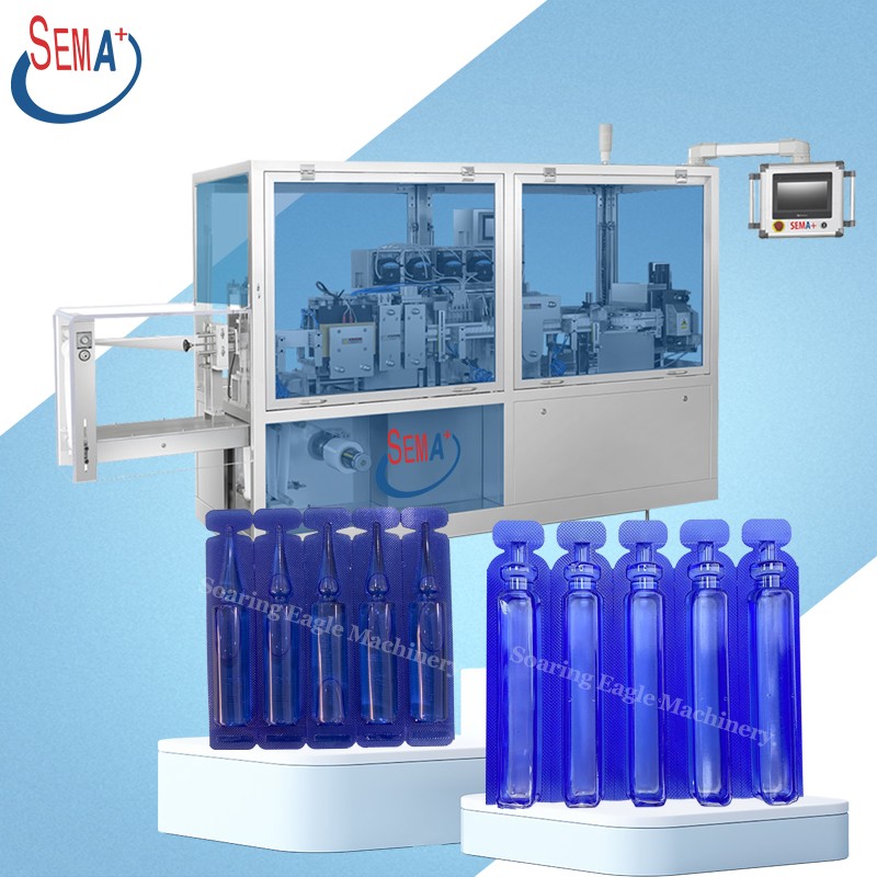 DGS pharmaceutical medical stand up liquid ampoule filling machine