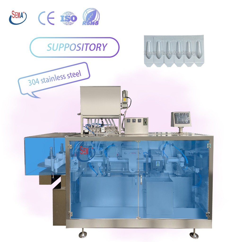 Suppository filling packing machine