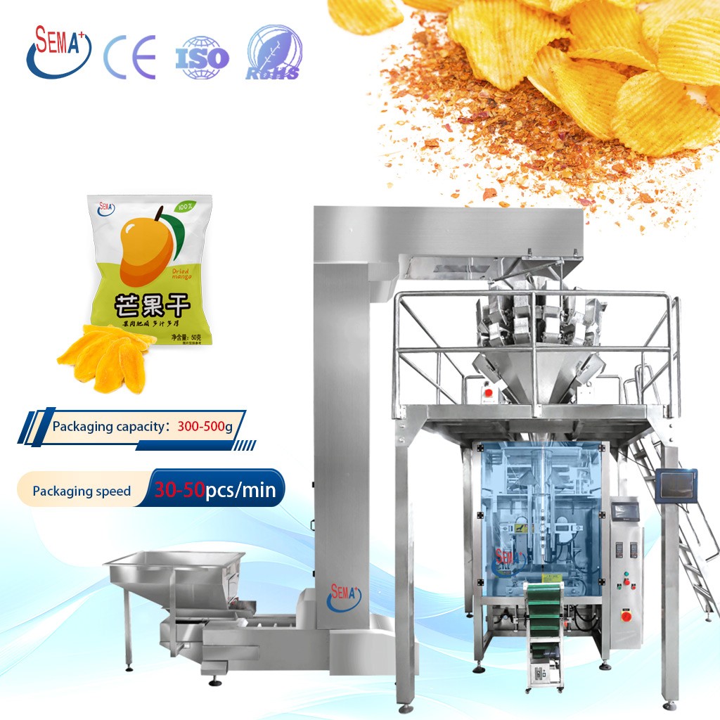 Vertical Paste Food Snack Multi-Function 4 Side Seal Water Liquid Pouch Filling Powder 4 Line Honey Sachet Packing Machine