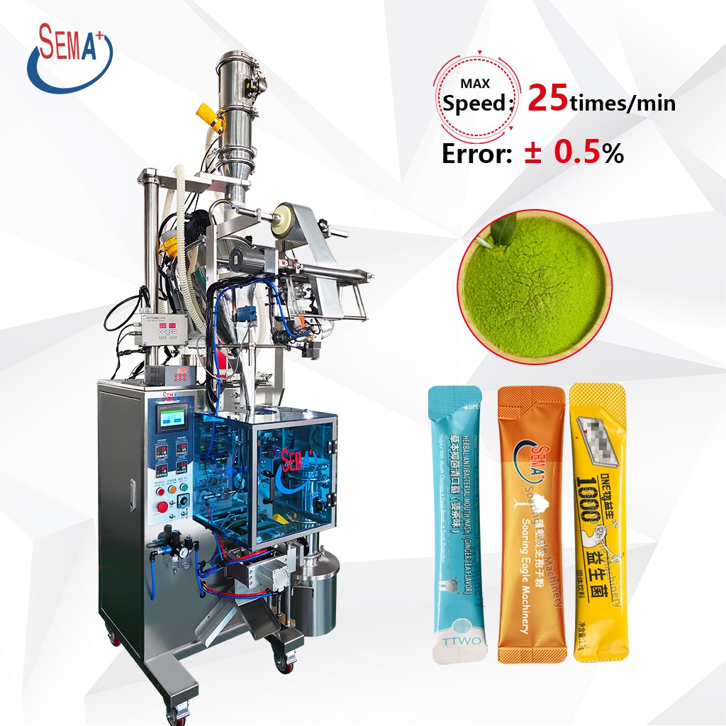 Liquid Automatic Honey Pouch Filling And Sealing Peanut Butter Powder Tomato Paste Sachet Packing Machine