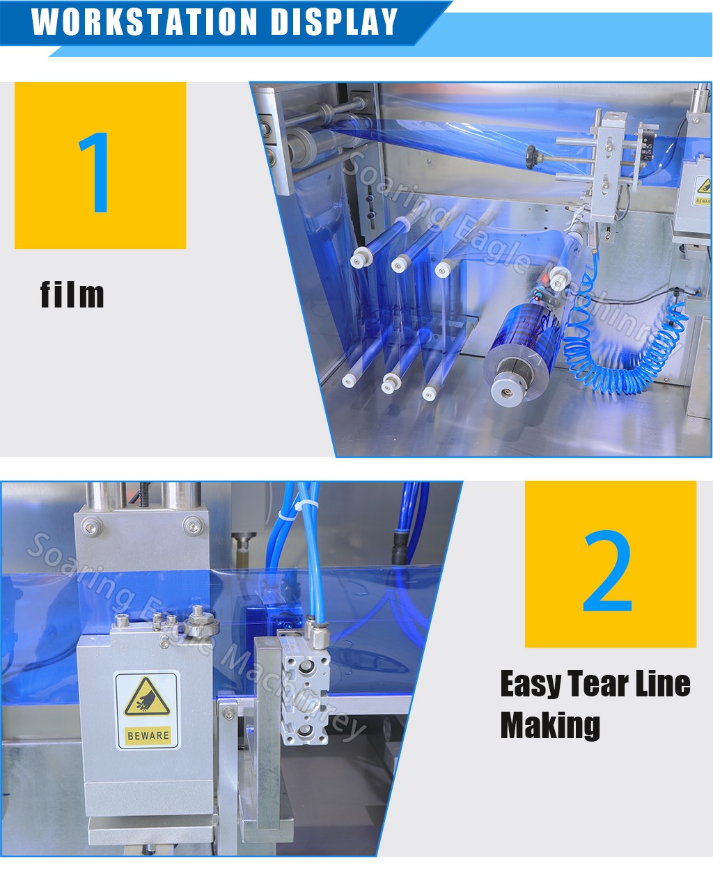 Fully Automatic Liquid Filling Machine 5ml 10ml 30ml Plastic Ampoule Sealing Liquid Filling Machine