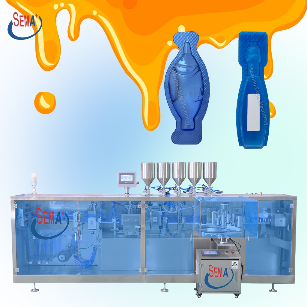 Fully Automatic Liquid Filling Machine 5ml 10ml 30ml Plastic Ampoule Sealing Liquid Filling Machine