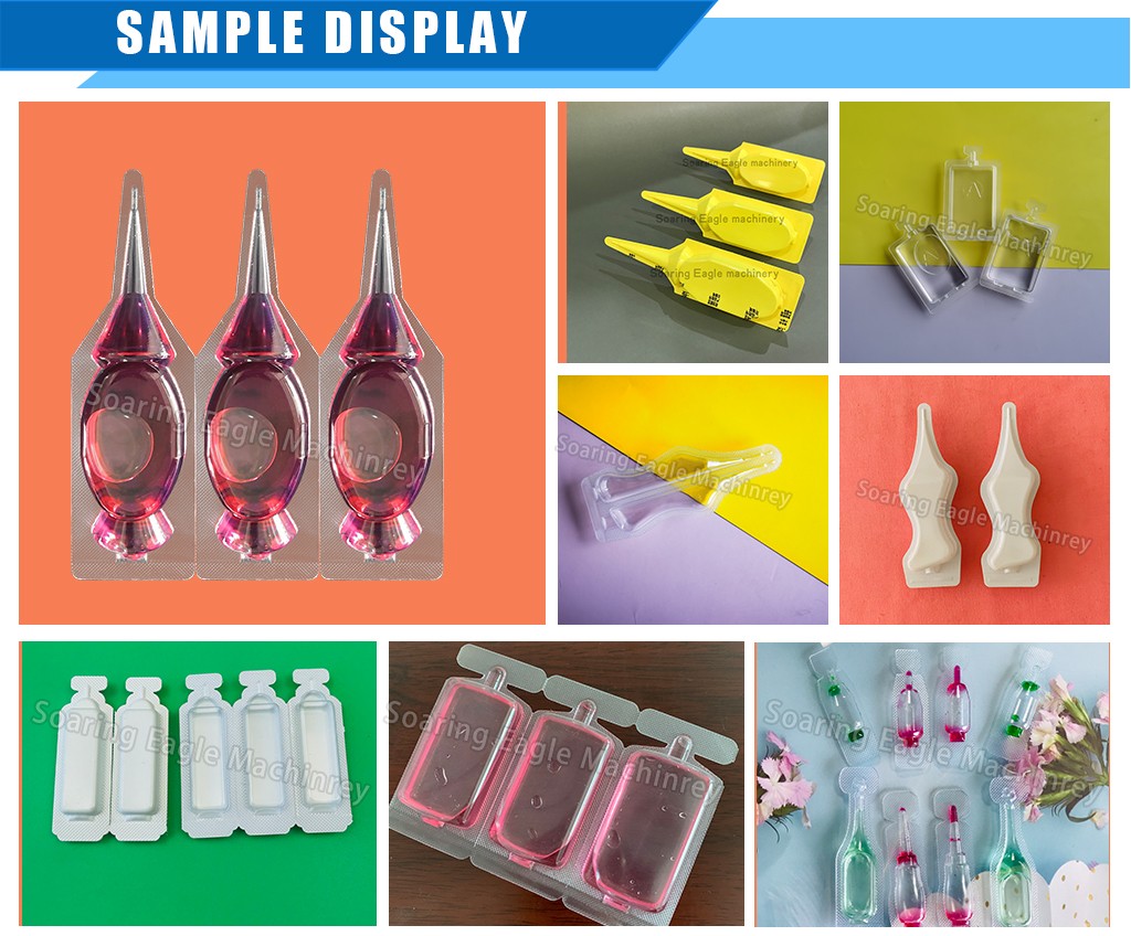 Mini Dose Olive Oil Packaging Machine Ful Automatic Plastic Ampoule Forming Filling Sealing Machine
