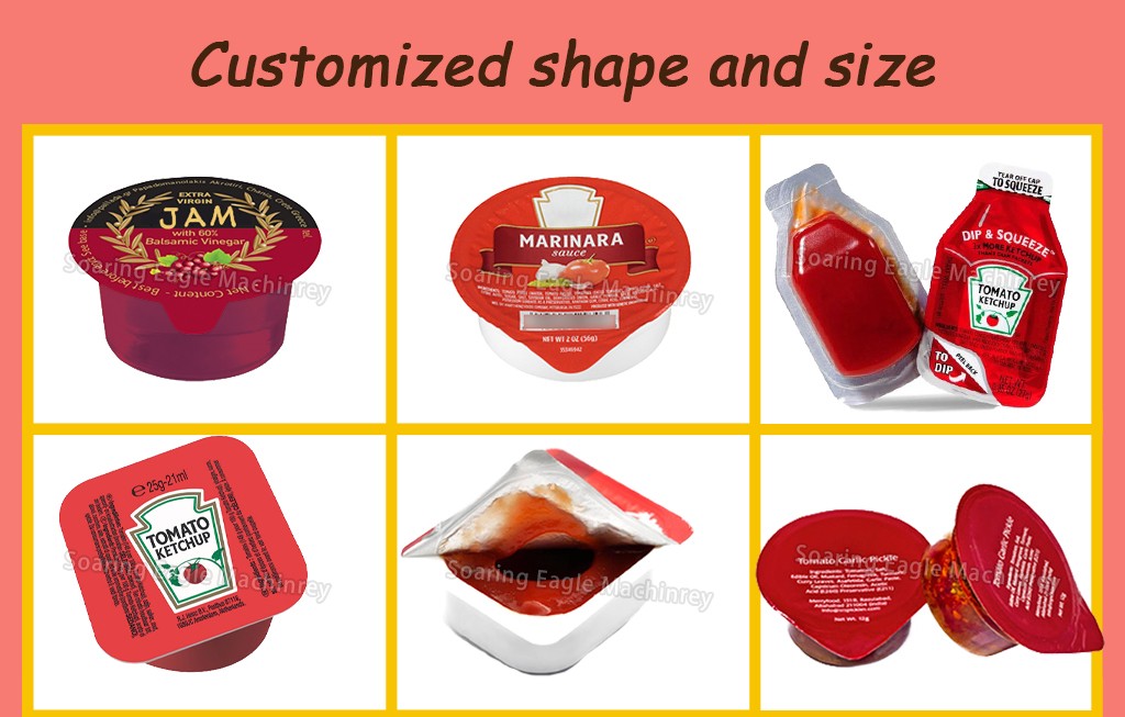 Fully Automatic Double Pump Tomato Sauce Jam Chocolate Honey Blister Packaging Machine Filling Machine Fully Automatic Double Pump Tomato Sauce Jam Chocolate Honey Blister Packaging Machine Filling Machine