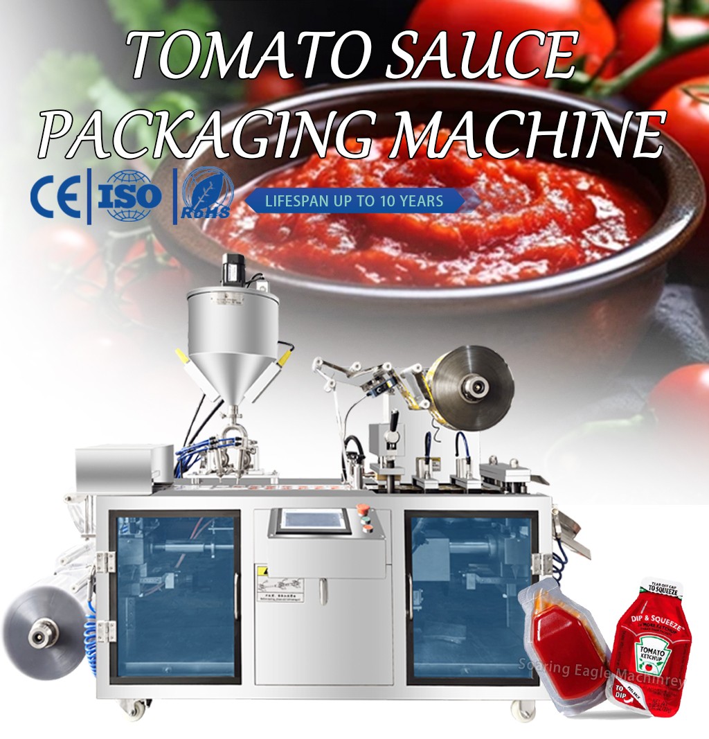 Fully Automatic Double Pump Tomato Sauce Jam Chocolate Honey Blister Packaging Machine Filling Machine Fully Automatic Double Pump Tomato Sauce Jam Chocolate Honey Blister Packaging Machine Filling Machine