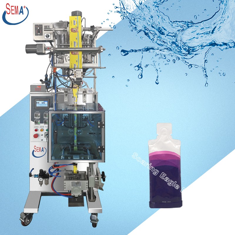 Heterosexual strip bag packaging machine