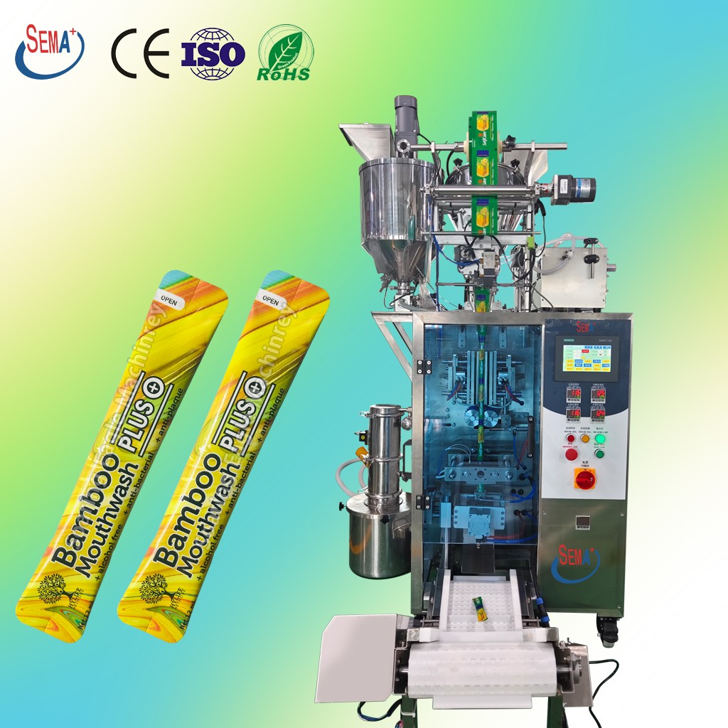 New Fully Automatic Vertical Pouch Packing Machine for Food Chemical Multi-Function Sachet for Plastic Granule Powder Filling