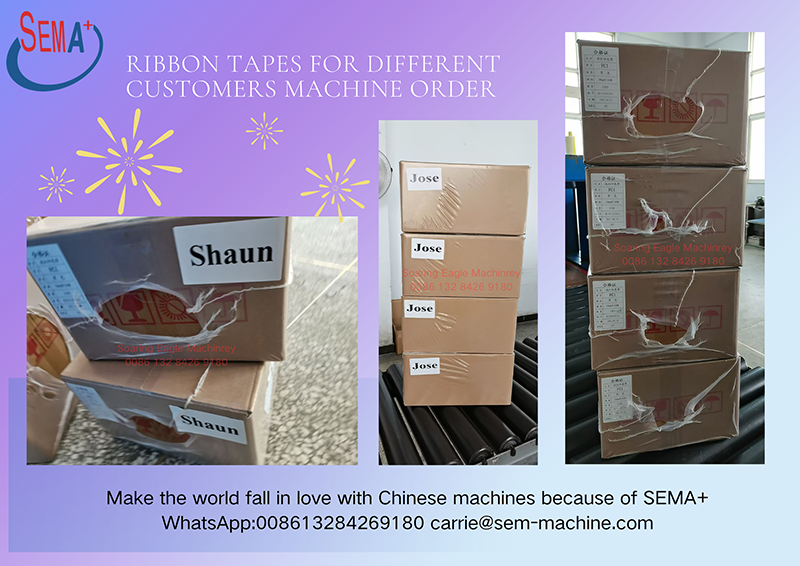  Ribbon tapes for different customers machine order