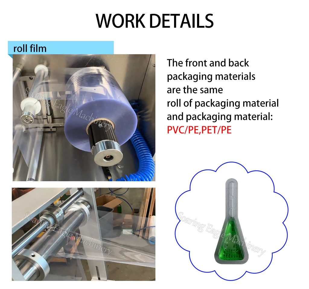 Automatic 10ml Mini Bottle Making Plastic Ampoule Salad Dressing/ketchup Olive Oil Lilquid Forming Filling Sealing Machine