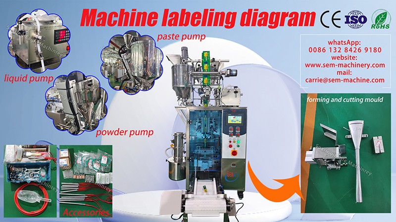 Customized multi hopper bag packaging machine for customers