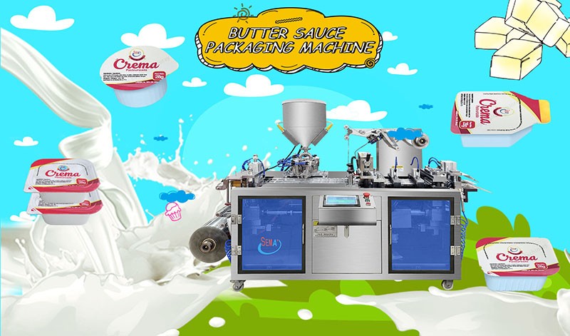 Fully Automatic Butter Blister Packaging Machine