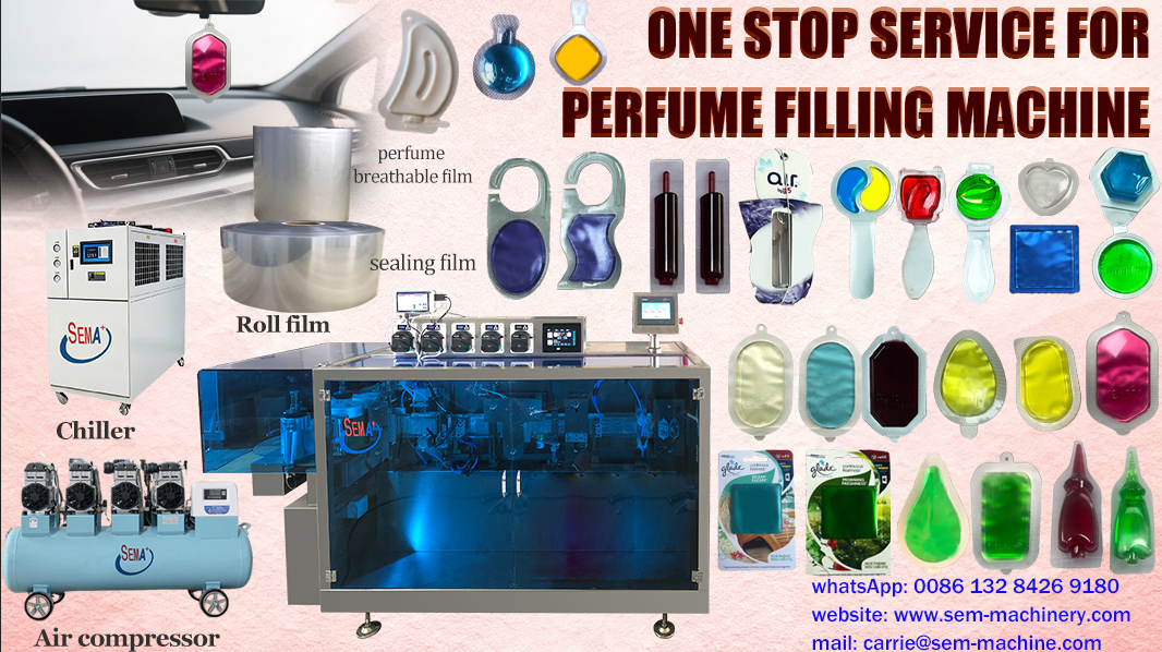 One-stop service for perfumes filling machine