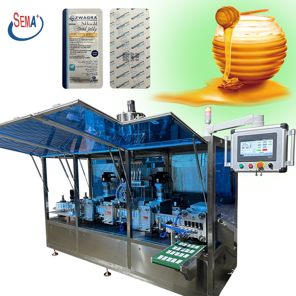High-speed Automatic Easy Break Unit Dose Card Gel/Honey Snap Liquid Packing Machine