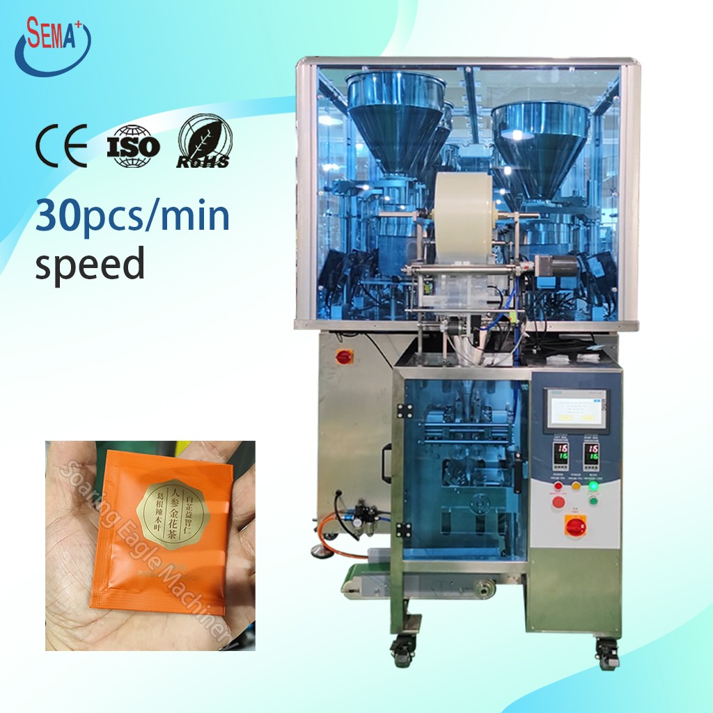 Automatic Factory Tablets, &Capsules Sachet Pouch Bag Strip Packing Machine