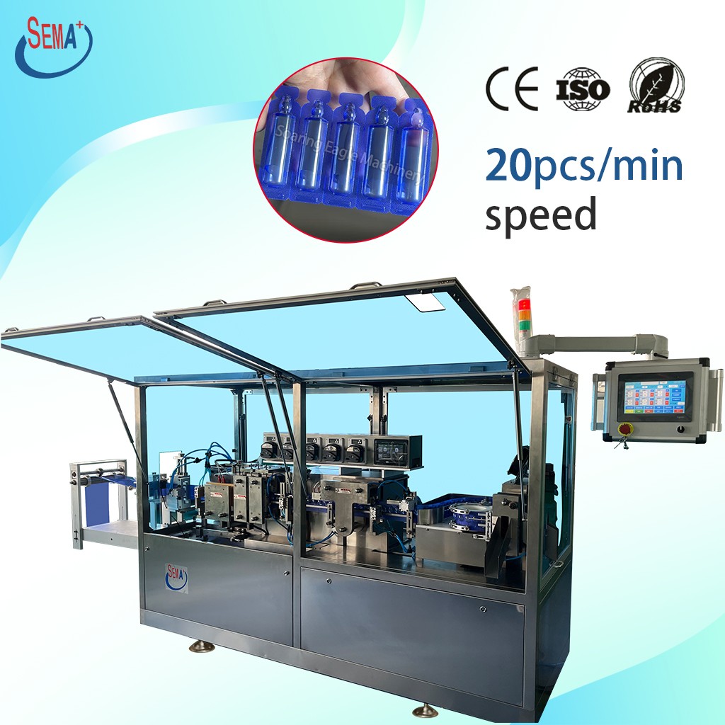 Fully Automatic Food Cosmetics Personal Care Products Olive Oil Liquid Filling Machine