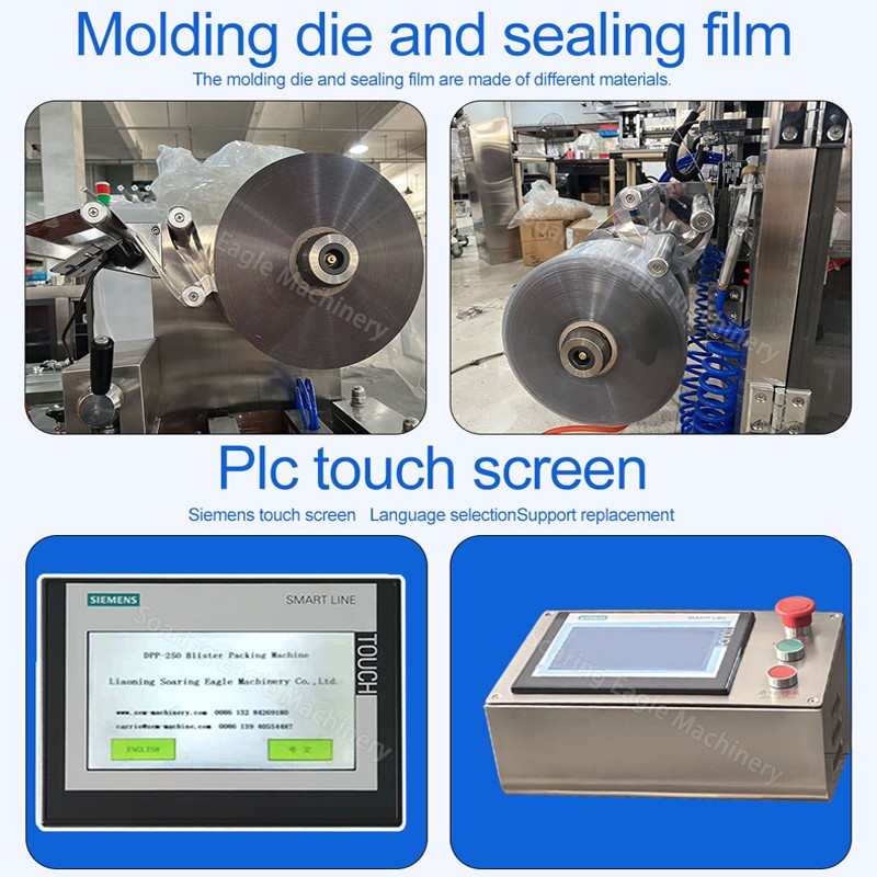 Automatic Plastic Full Sealing Ketchup Peanut Butter PLC Control Chocolate Truffles Honey Blister Packing Machine Automatic Plastic Full Sealing Ketchup Peanut Butter PLC Control Chocolate Truffles Honey Blister Packing Machine