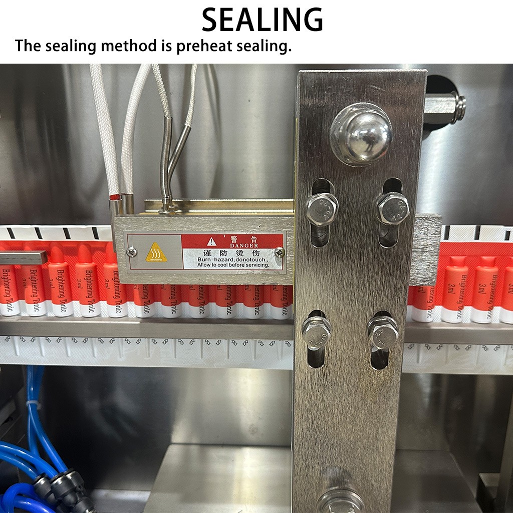 Full Automatic Electric High-Accuracy Cosmetic Breathable Perfume Liquid Filling and Sealing Machine