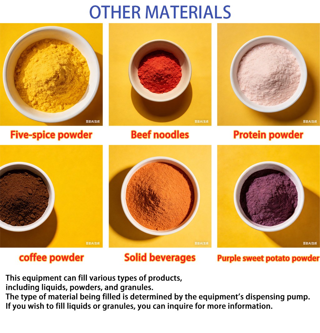 Automatic 4 Sides Sealing Powder Sachet Packing Machine of Matcha Coffee Spices Protein Milk Powder