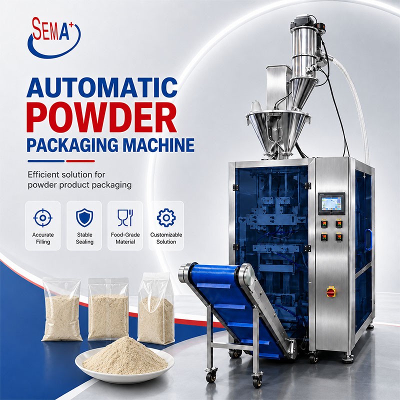 Automatic High Accuracy VFFS Powder Pouch Bag Packing Machine with Auger Filler Automatic High Accuracy VFFS Powder Pouch Bag Packing Machine with Auger Filler