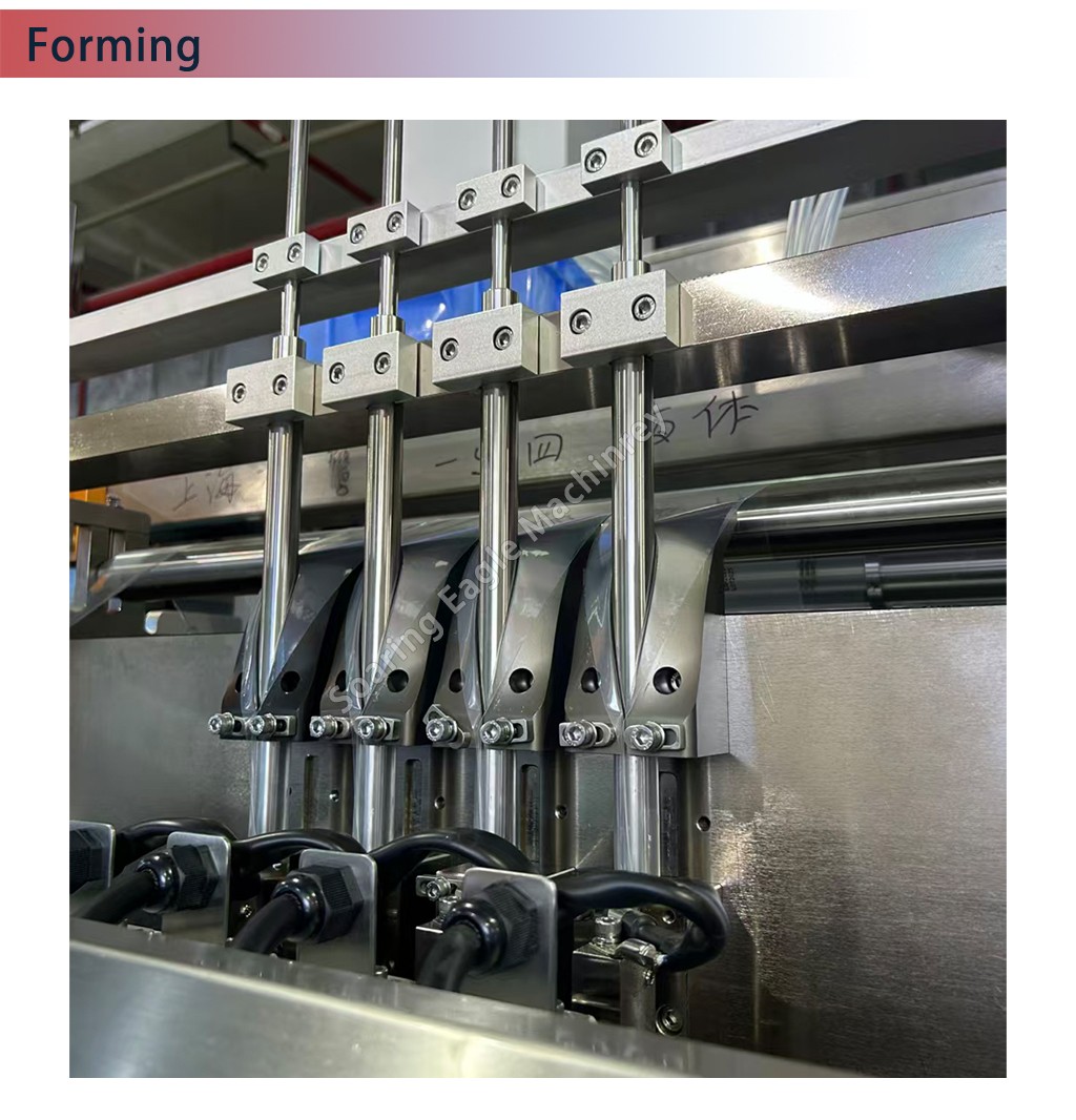 Automatic Multi-Lane Liquid Sachet Packing Machine for Syrup Honey Sauce Oil Juice Stick Pack Packaging