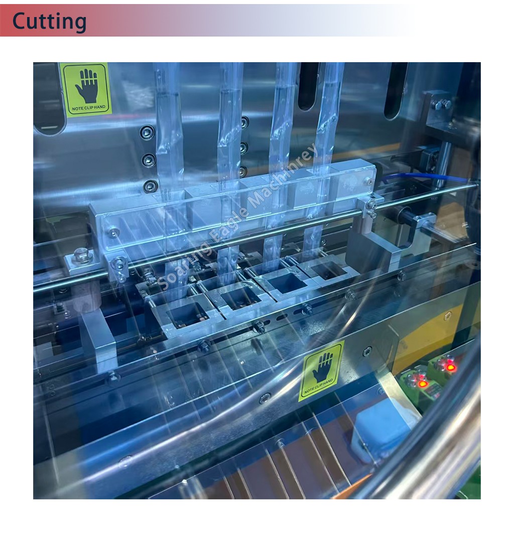 Automatic Multi-Lane Liquid Sachet Packing Machine for Syrup Honey Sauce Oil Juice Stick Pack Packaging