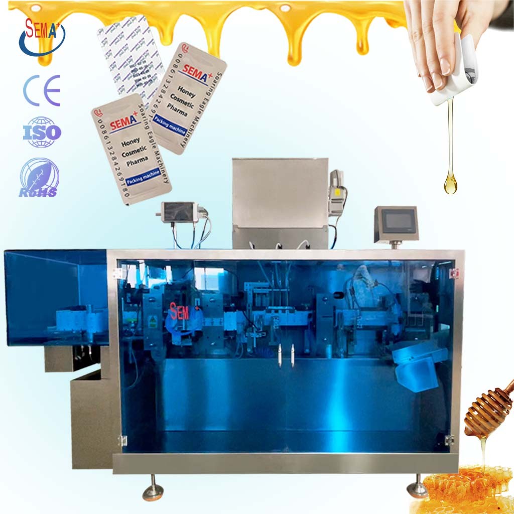 Automatic Honey Snap Pack Filling and Sealing Machine for Single Dose Honey Packaging