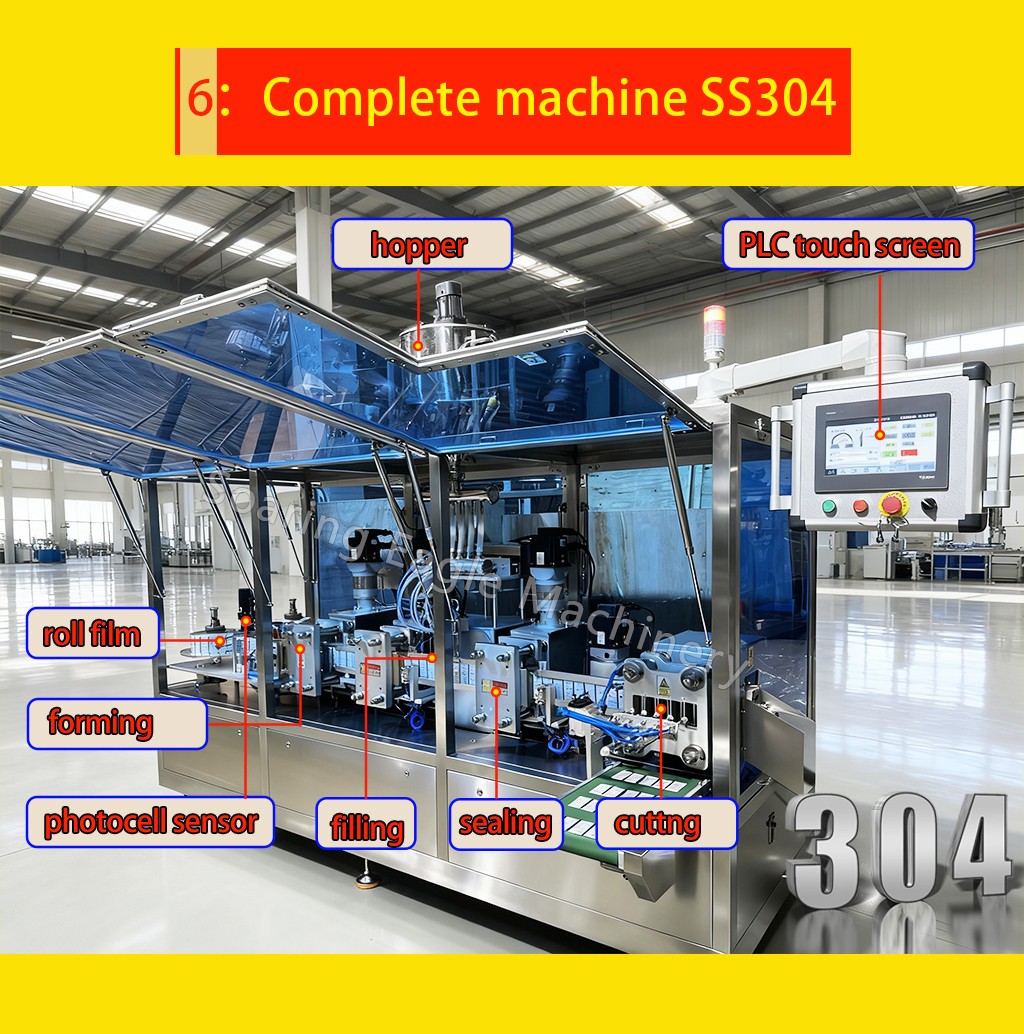 High Speed Automatic Honey Snap Packing Machine for Honey Oral Jelly Syrup and Liquid Products